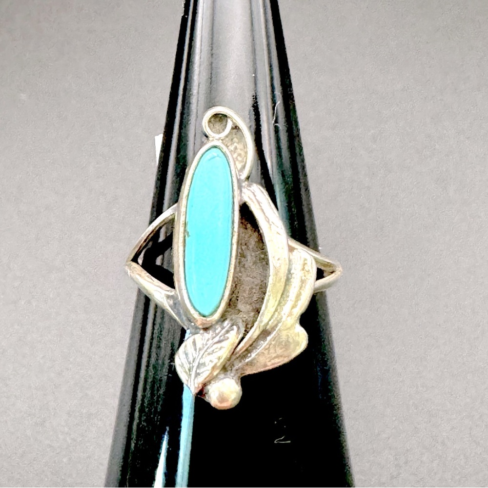 Vintage Navajo Turquoise Ring